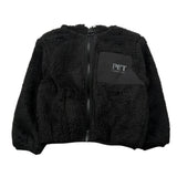 Cesare Paciotti Giubbino Modello Pelliccia con Zip E Cappuccio Nero per Neonato GBP6305BN NERO CESARE PACIOTTI 