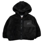 Cesare Paciotti Giubbino tinta unita con Zip Cappuccio Nero per Neonato GBP6305N NERO CESARE PACIOTTI 