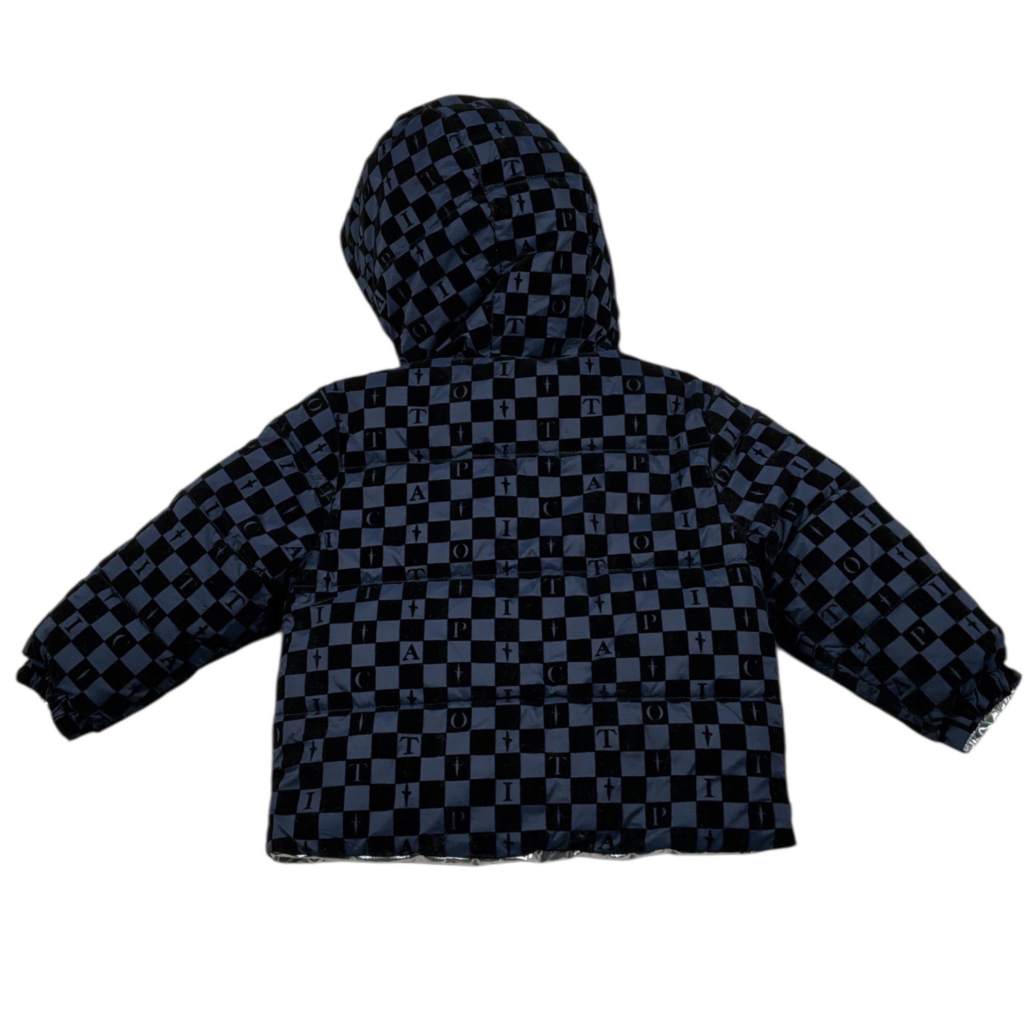 Cesare Paciotti Giubbino Reversibile Bicolore Argento/Blu per Neonato GBP6353B ARGENTO/BLU CESARE PACIOTTI 