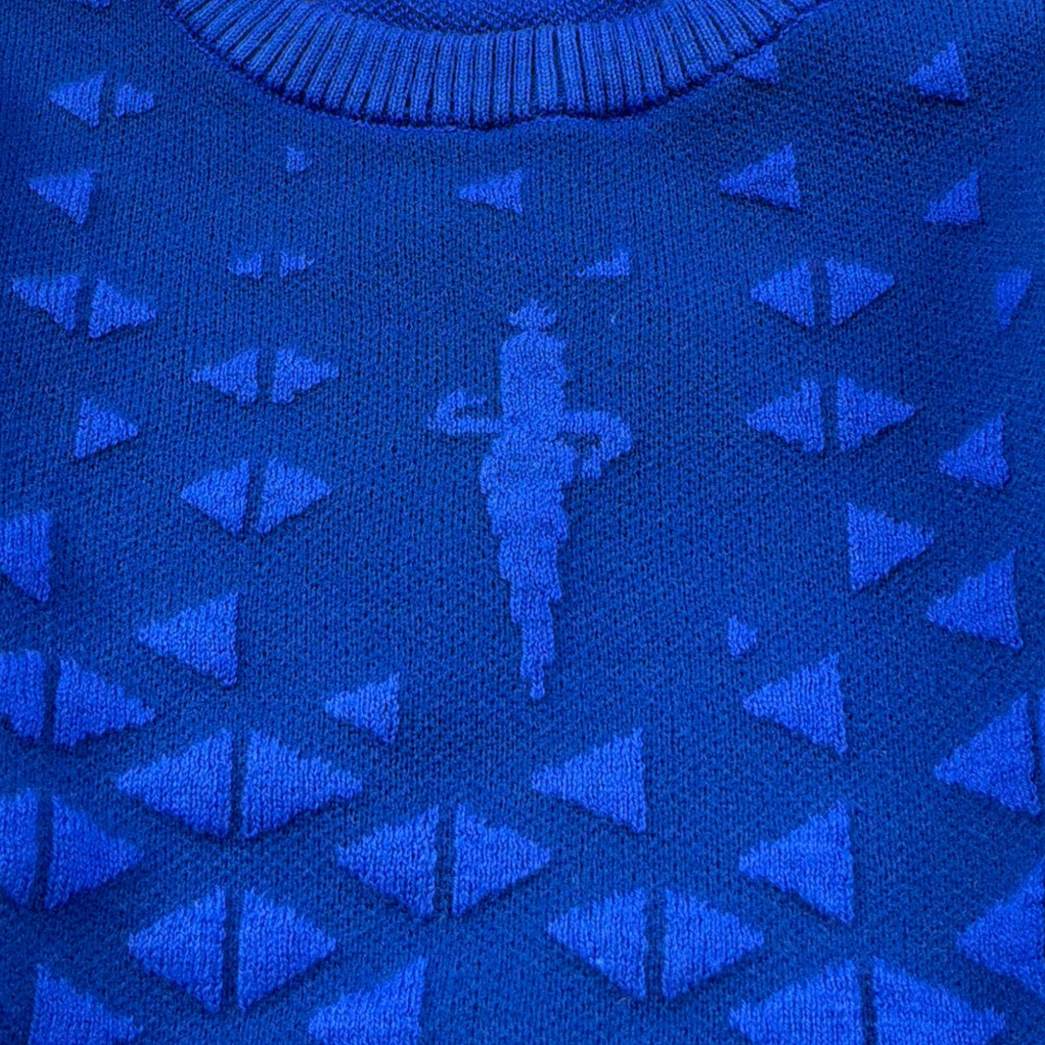 Cesare Paciotti Maglia tinta unita Girocollo Cobalto per Neonato MGP6350BXXXN COBALTO CESARE PACIOTTI 