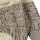 Cesare Paciotti Maglia Girocollo Bicolore Beige per Neonato MGP6358BXN BEIGE CESARE PACIOTTI 