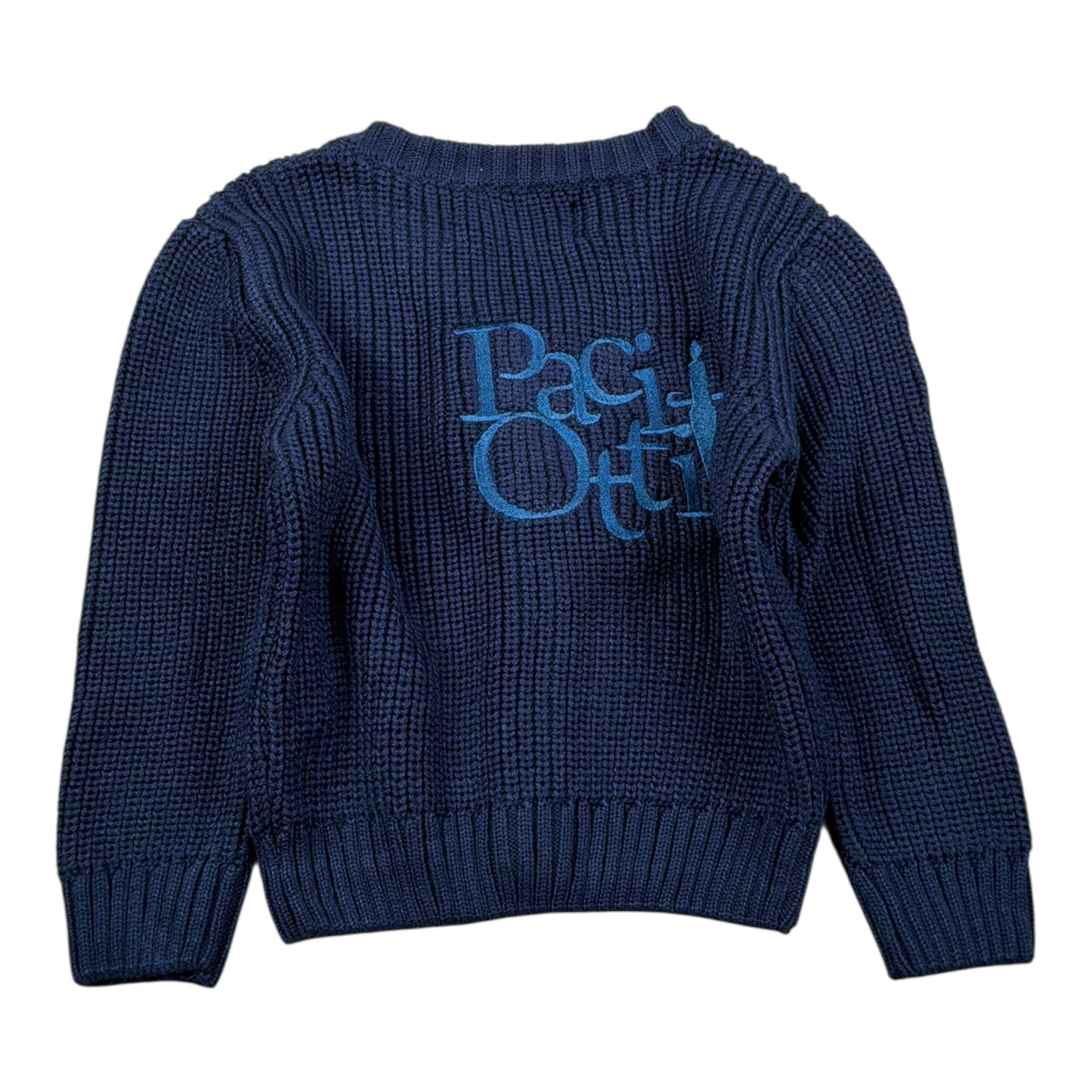 Cesare Paciotti Cardigan tinta unita con Logo Blu per Neonato MGP6362BX BLU CESARE PACIOTTI 