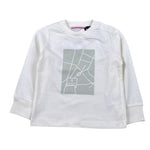 Cesare Paciotti Shirt tinta unita Girocollo con Stampa Bianco per Neonato PA220259 BIANCO CESARE PACIOTTI 