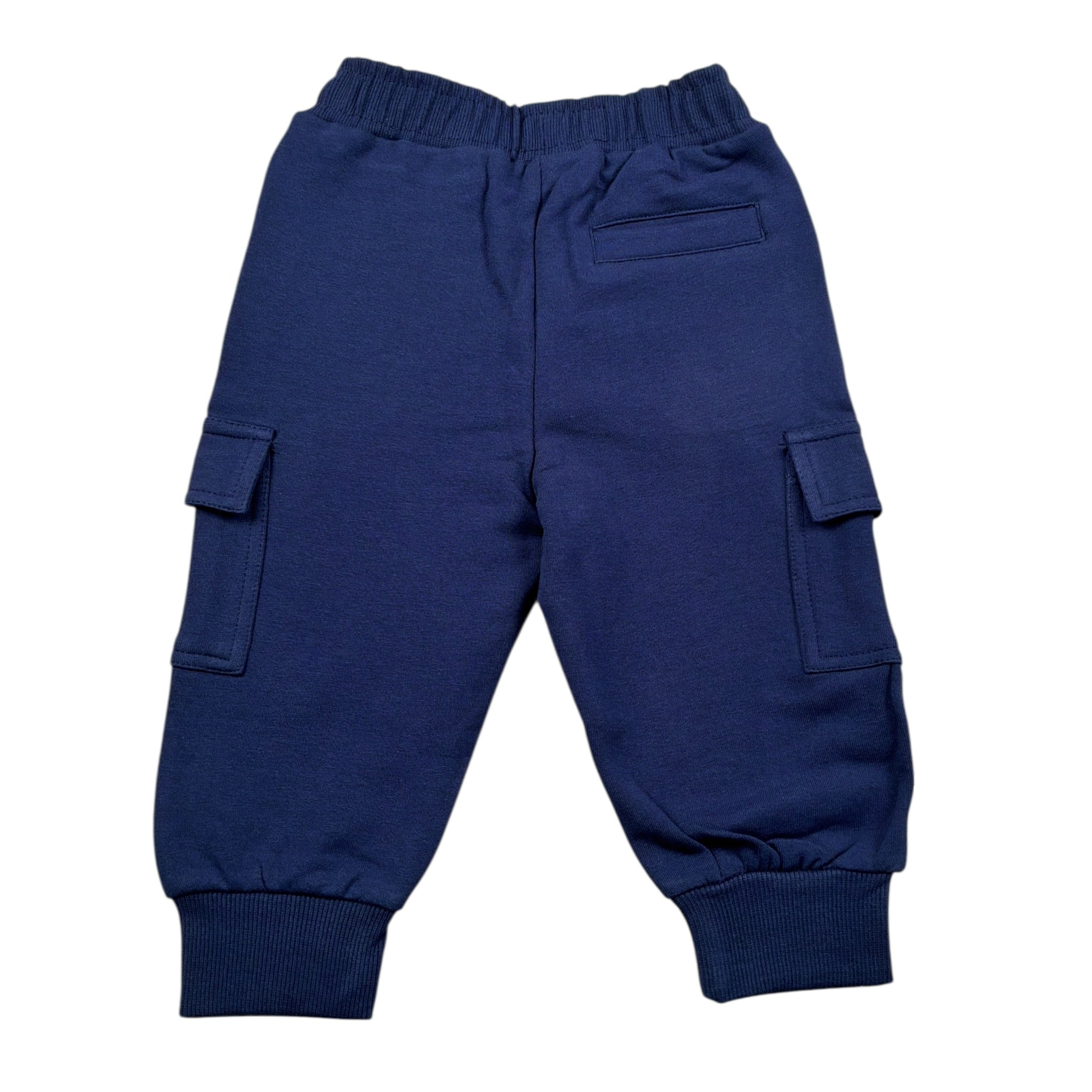 Cesare Paciotti Pantalone Tuta tinta unita Blu per Neonato PFP6301B BLU CESARE PACIOTTI 