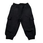 Cesare Paciotti Pantalone Tuta tinta unita Nero per Neonato PFP6301B NERO CESARE PACIOTTI 