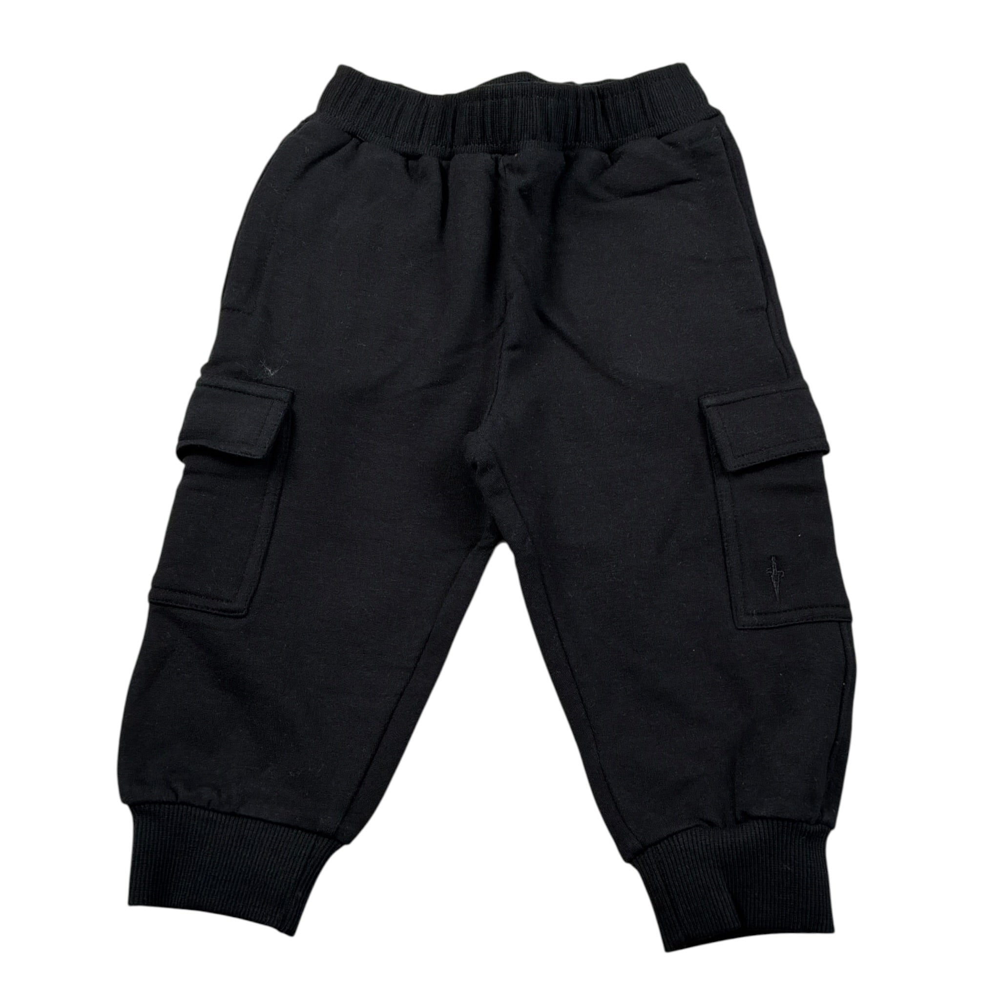 Cesare Paciotti Pantalone Tuta tinta unita Nero per Bambino PFP6301BXXX NERO CESARE PACIOTTI 