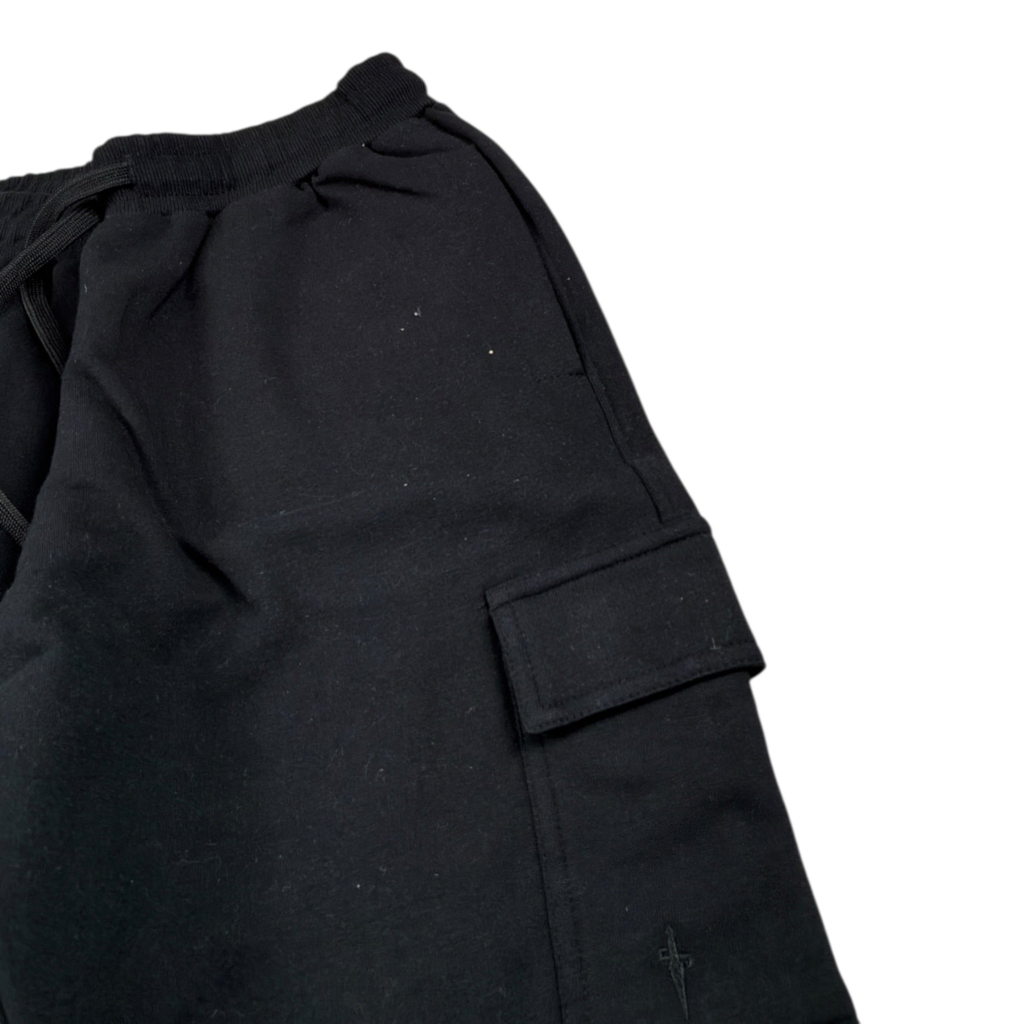 Cesare Paciotti Pantalone tinta unita con Alstico In Vita Nero per Bambino PFP6301J NERO CESARE PACIOTTI 