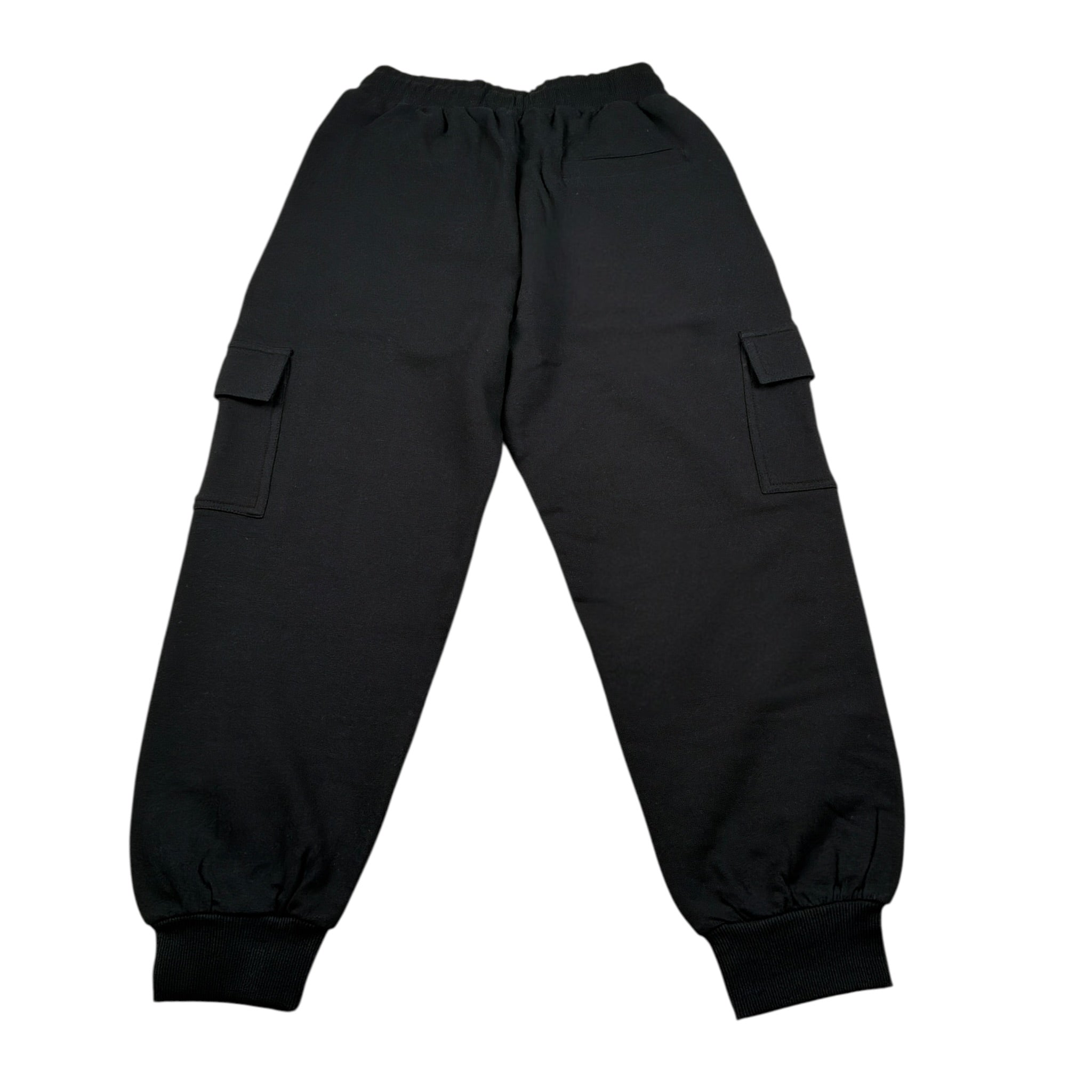 Cesare Paciotti Pantalone tinta unita con Alstico In Vita Nero per Bambino PFP6301JX NERO CESARE PACIOTTI 