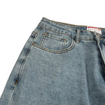 Cesare Paciotti Jeans tinta unita con Girovita Regolabile Azzurro per Bambino PTP5162J AZZURRO CESARE PACIOTTI 