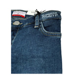 Cesare Paciotti Jeans tinta unita con Girovita Regolabile Blu per Bambino PTP6301BJXX BLU CESARE PACIOTTI 