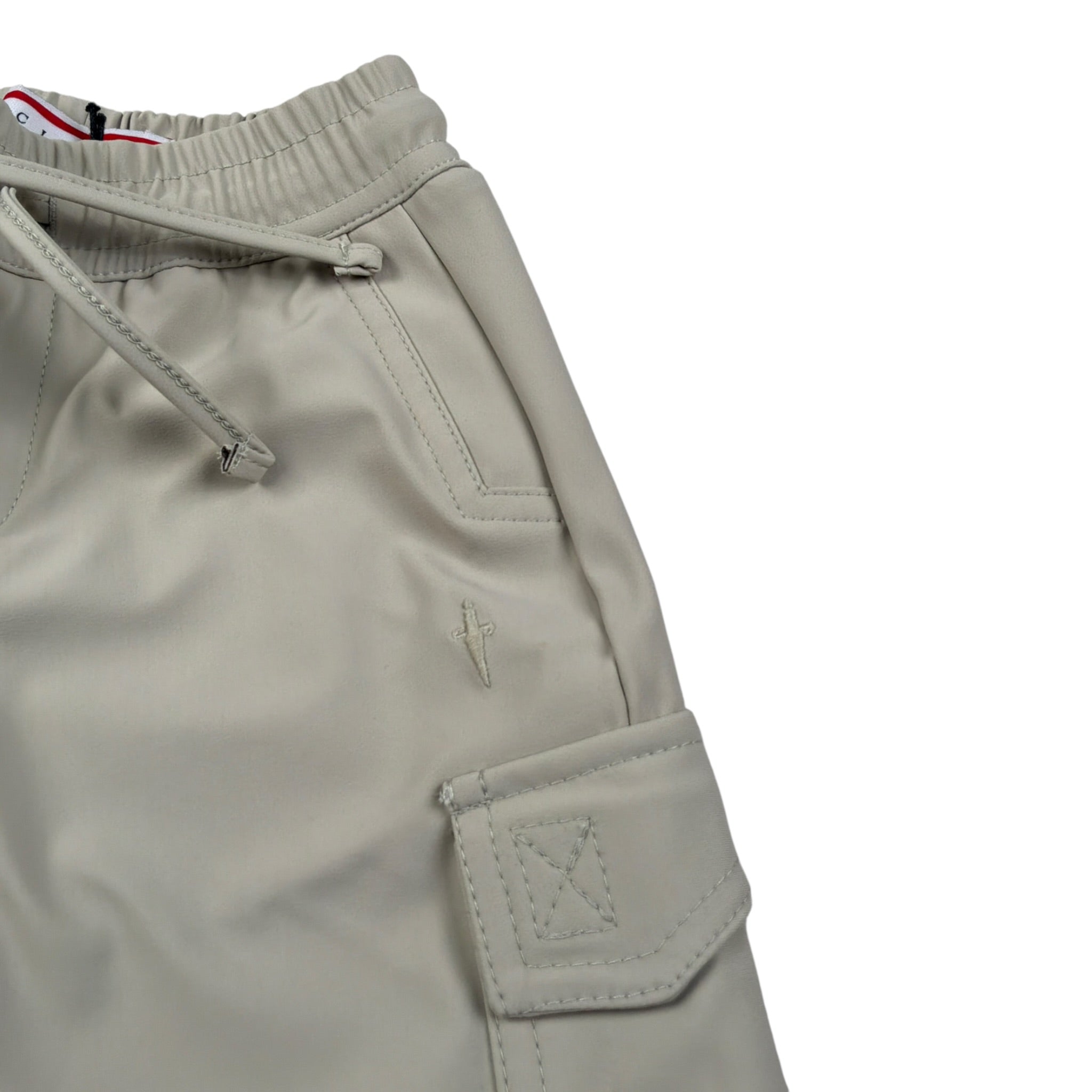 Cesare Paciotti Pantalone tinta unita con Elastico In Vita Beige per Neonato PTP6350BXX BEIGE CESARE PACIOTTI 