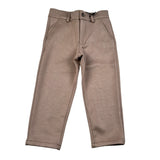 Cesare Paciotti Pantalone tinta unita con Girovita Regolabile Fango per Bambino PTP6352B FANGO CESARE PACIOTTI 