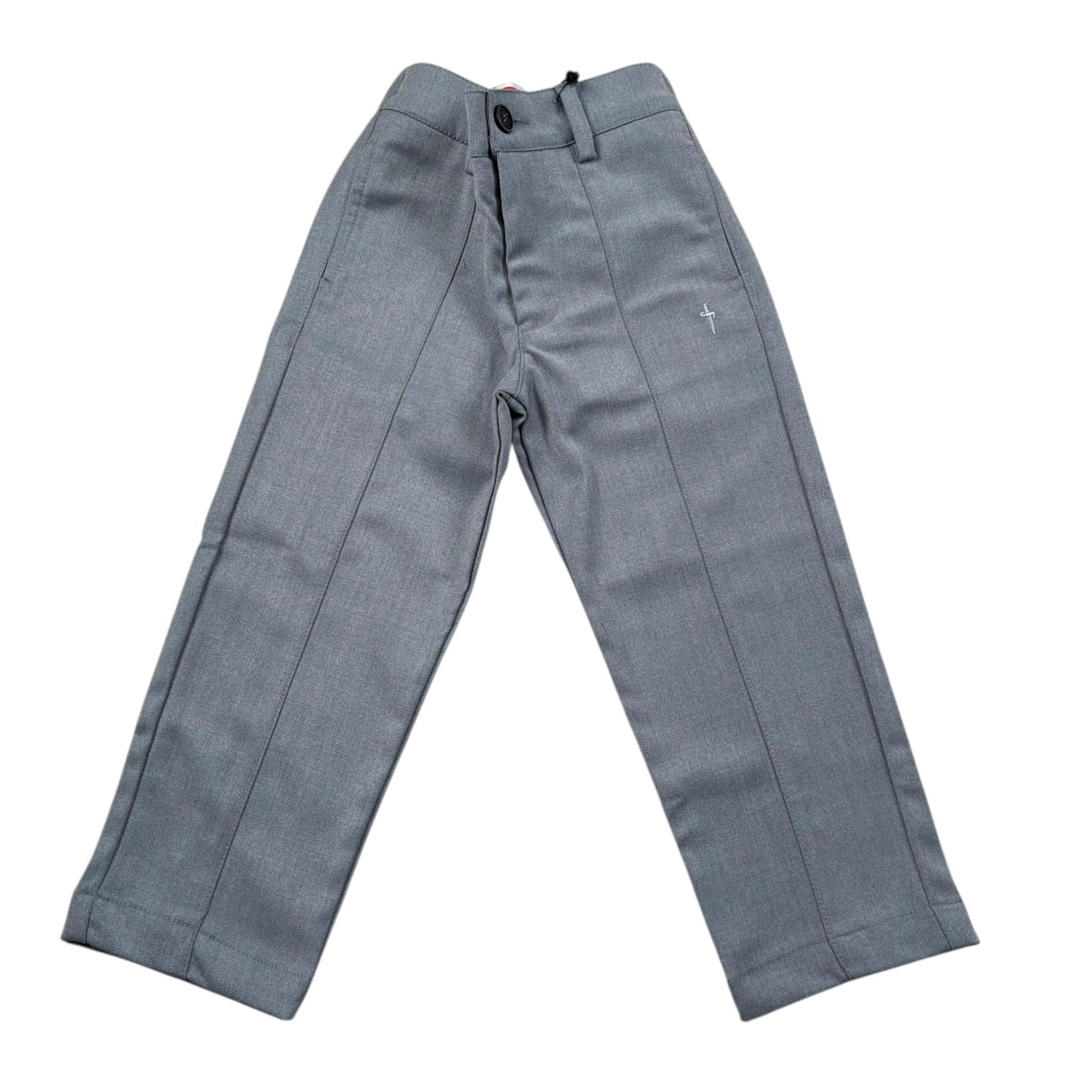 Cesare Paciotti Pantalone tinta unita con Elastico In Vita Grigio per Neonato PTP6357B GRIGIO CESARE PACIOTTI 