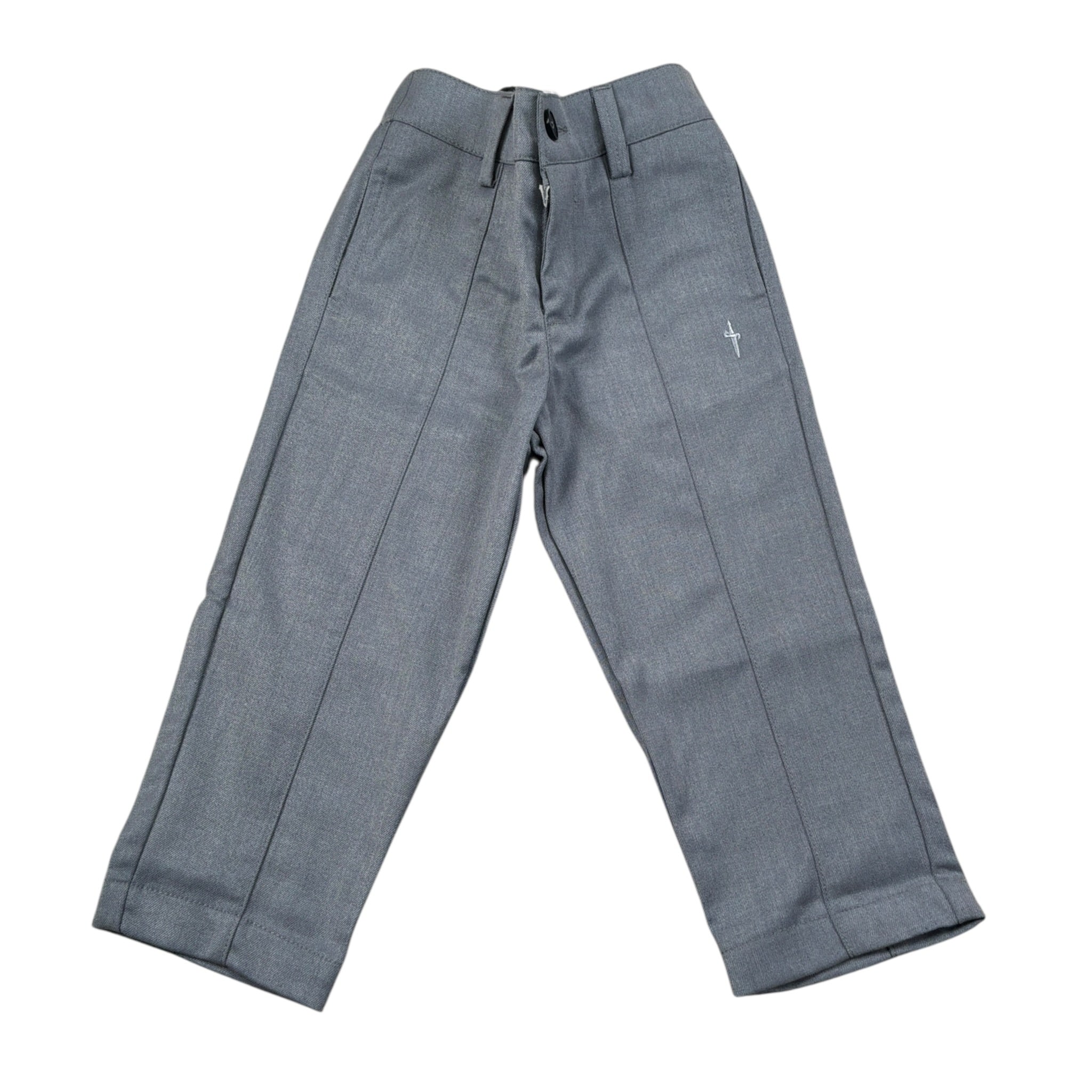 Cesare Paciotti Pantalone tinta unita con Elastico In Vita Grigio per Bambino PTP6357BJXX GRIGIO CESARE PACIOTTI 