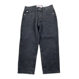 Cesare Paciotti Jeans tinta unita con Girovita Regolabile Nero per Bambino PTP6362B NERO CESARE PACIOTTI 