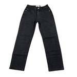 Cesare Paciotti Jeans tinta unita con Girovita Regolabile Nero per Bambino PTP6362J NERO CESARE PACIOTTI 