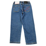 Cesare Paciotti Jeans tinta unita con Girovita Regolabile Azzurro per Bambino PTP6364BX AZZURRO CESARE PACIOTTI 