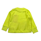 Cesare Paciotti Shirt tinta unita con Stampa Verde Acido per Neonato TSP6316B VERDE ACIDO CESARE PACIOTTI 