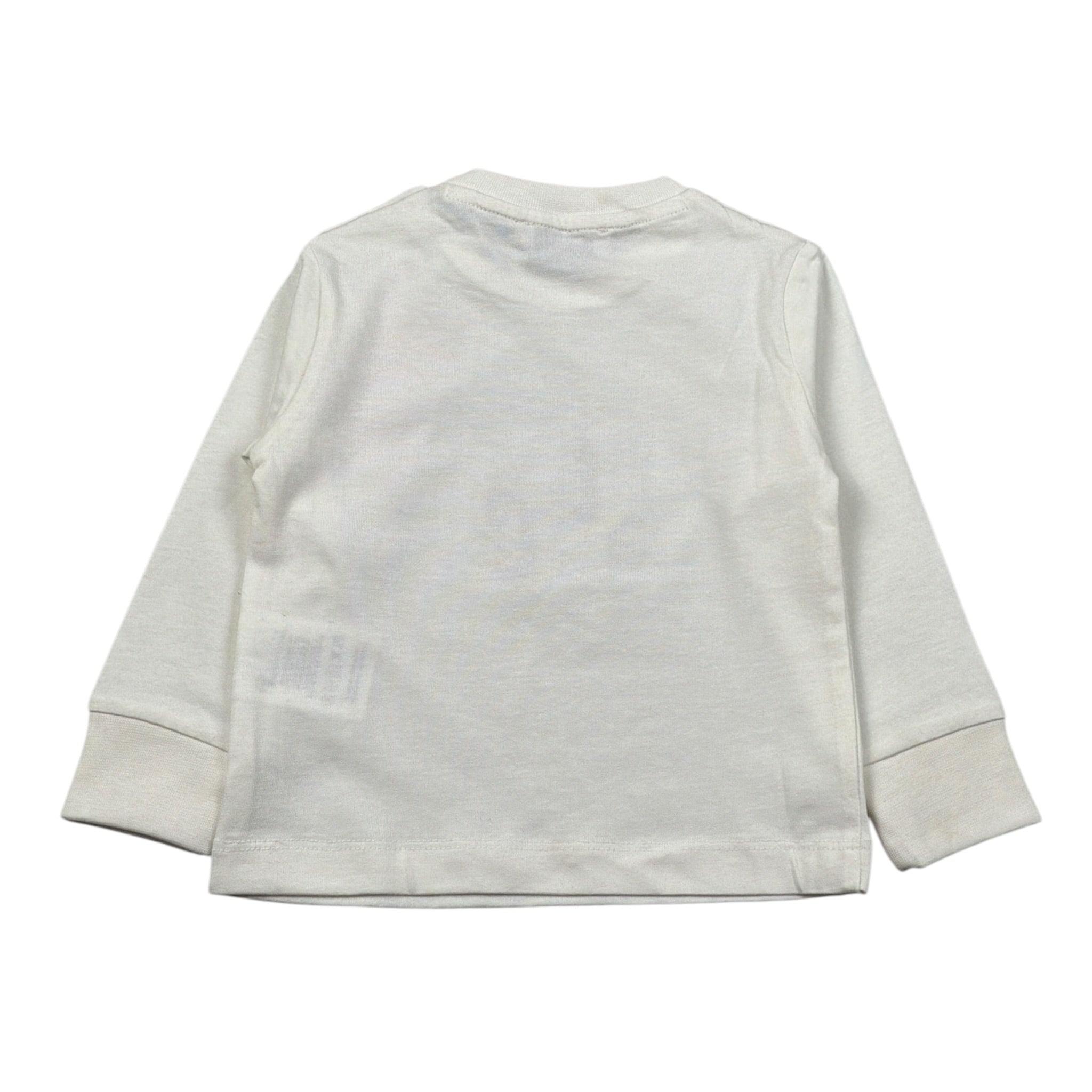 Cesare Paciotti Shirt Girocollo tinta unita con Stampa Bianco per Neonato TSP6318BN BIANCO CESARE PACIOTTI 