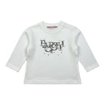 Cesare Paciotti Shirt Girocollo tinta unita con Stampe Bianco per Neonato TSP6350JXN BIANCO CESARE PACIOTTI 