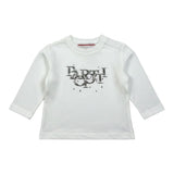 Cesare Paciotti Shirt Girocollo tinta unita con Stampe Bianco per Neonato TSP6350JXN BIANCO CESARE PACIOTTI 
