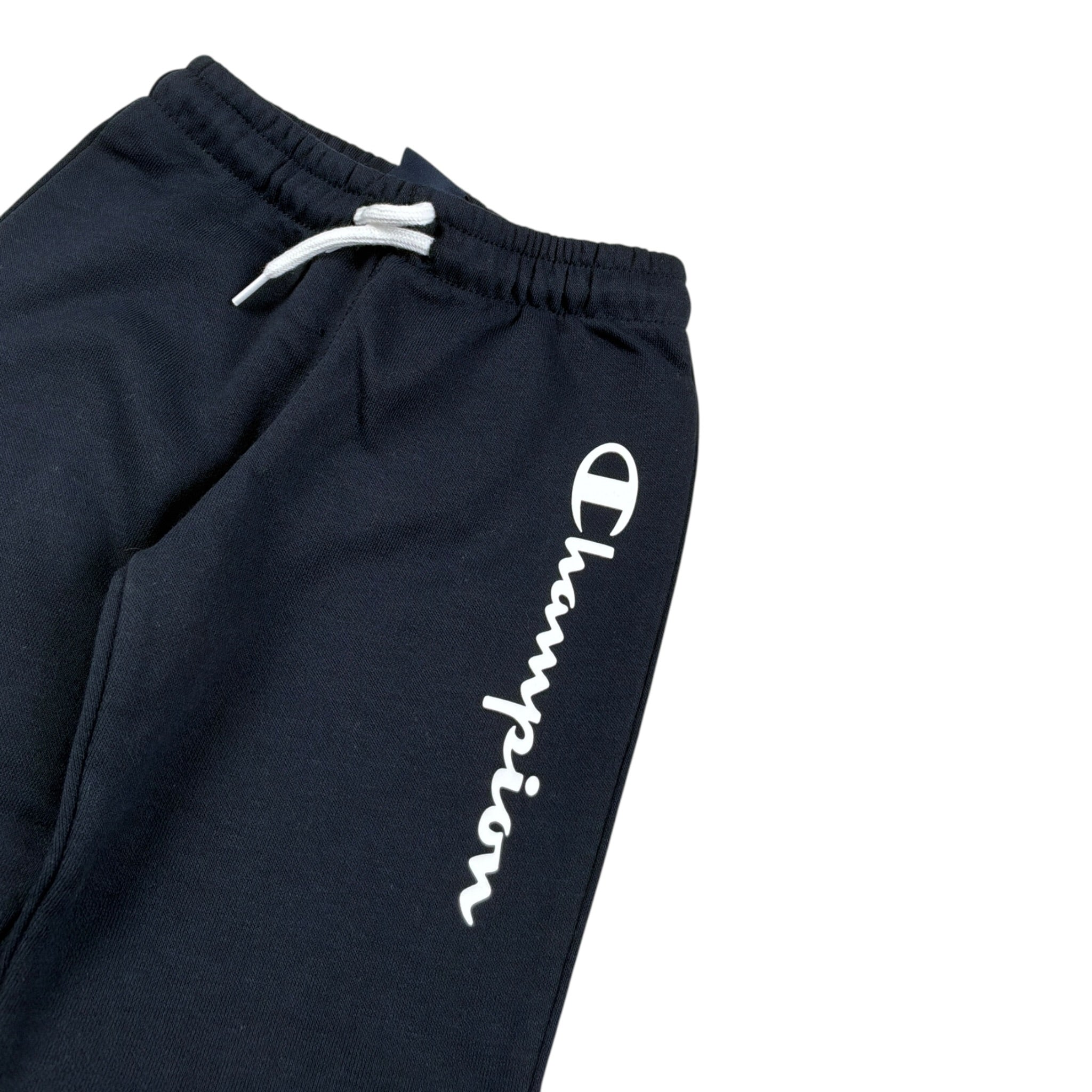 Champion Pantalone Modello Tuta tinta unita con Logo Nero per Neonato 305103 NERO CHAMPION 
