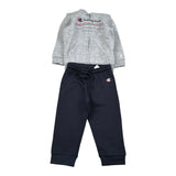 Champion Completo 2Pz Felpa con Zip-Pantalone Grigio per Neonato 306846 GRIGIO CHAMPION 
