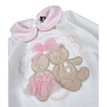 Ciccino Completo 2Pz Maglia-Ghettina Panna per Neonata CCG0638 PANNA CICCINO 