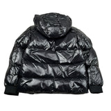 Ciesse Piumini Giubbino tinta unita con Zip E Cappuccio Nero per Bambino 246CPJJ02852 NERO CIESSE PIUMINI 
