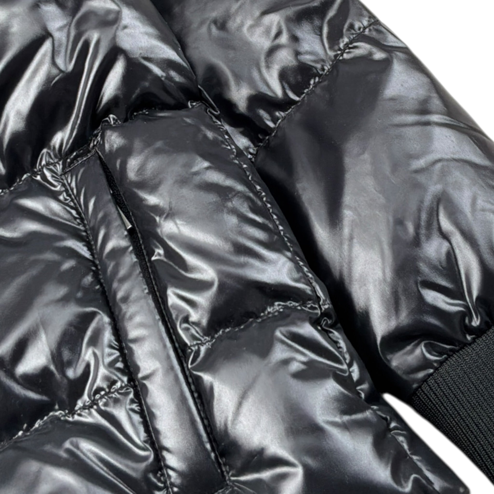 Ciesse Piumini Giubbino tinta unita con Zip E Cappuccio Nero per Bambino 246CPJJ02852 NERO CIESSE PIUMINI 