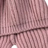 Cnd Cappello tinta unita con Pon Pon Rosa per Bambina 50462011 ROSA CND 