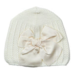 Cnd Cappello tinta unita con Fiocco Panna per Bambina 946421 PANNA CND 