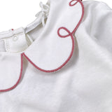 Coccode Body tinta unita con Colletto Bianco per Neonata C62110 BIANCO COCCODE 