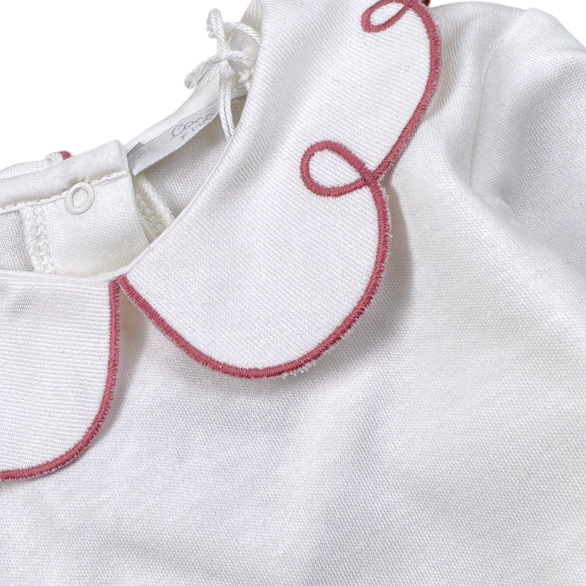 Coccode Body tinta unita con Colletto Bianco per Bambina C62110J BIANCO COCCODE 