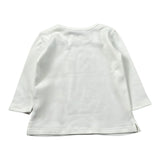 Coccode Shirt tinta unita con Stampa Bianco per Neonata C62139N BIANCO COCCODE 