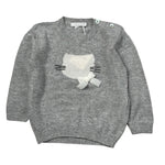 Coccode Maglia tinta unita con Stampa Grigio per Neonata C62669N GRIGIO COCCODE 
