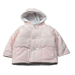 Coccode' Giubbino tinta unita con Cappuccio Rosa per Neonata C60382A ROSA COCCODE' 