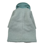 Coccode' Cappotto tinta unita Modello Teddy Verde Acqua per Neonata C62388N VERDE ACQUA COCCODE' 
