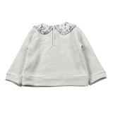 Baby Vip Maglia tinta unita con Colletto Camicia Panna per Neonata T4019N PANNA BABY VIP 
