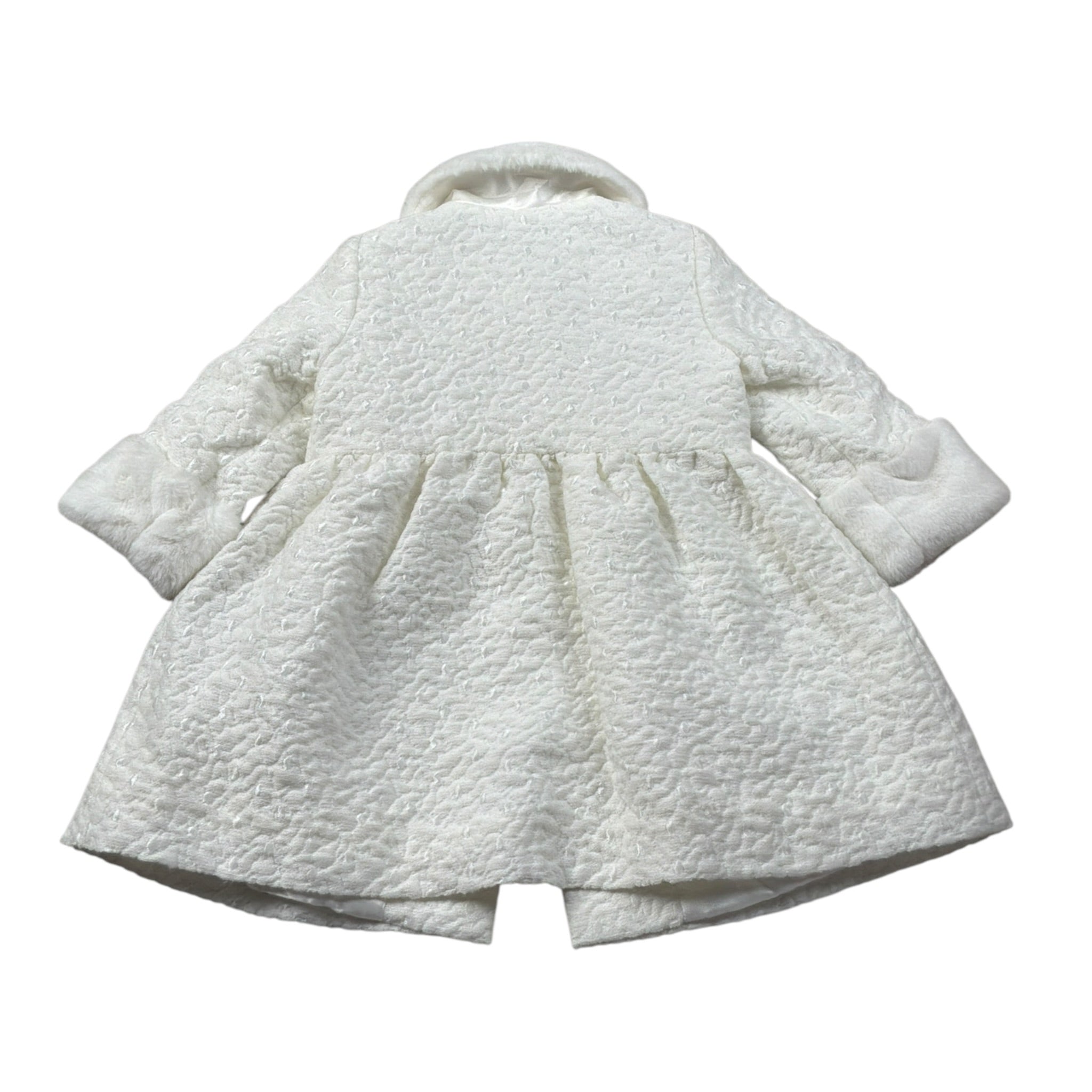 Colori Chiari Cappotto tinta unita Panna per Neonata FN117333 PANNA COLORI CHIARI 