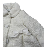 Colori Chiari Cappotto tinta unita Panna per Neonata FN117333 PANNA COLORI CHIARI 