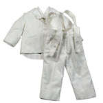 Colori Chiari Completo 4 Pezzi Camicia-Papillon-Pantalone-Giacca Panna per Neonato MN567265 PANNA COLORI CHIARI 