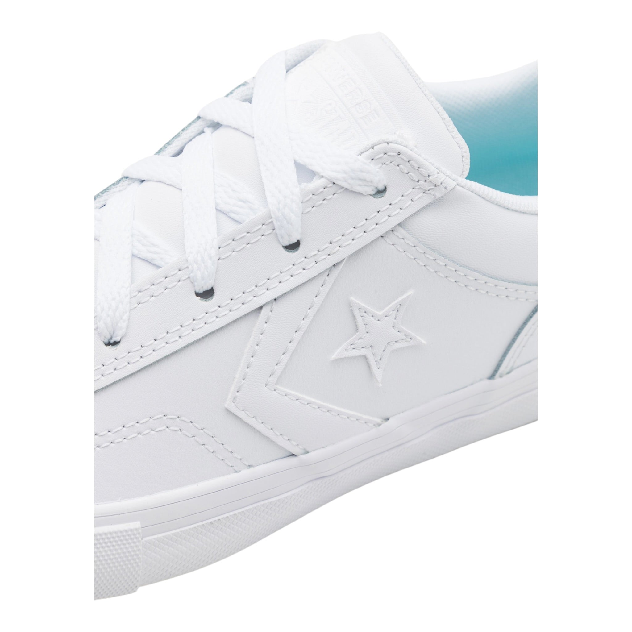 Converse Sneakers tinta unita con Lacci Bianco per Bambina A08749C BIANCO CONVERSE 