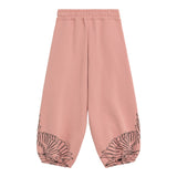 County Pantalone tinta unita Modello Tuta Rosa per Bambina F5CMJGFP099 ROSA COUNTY 