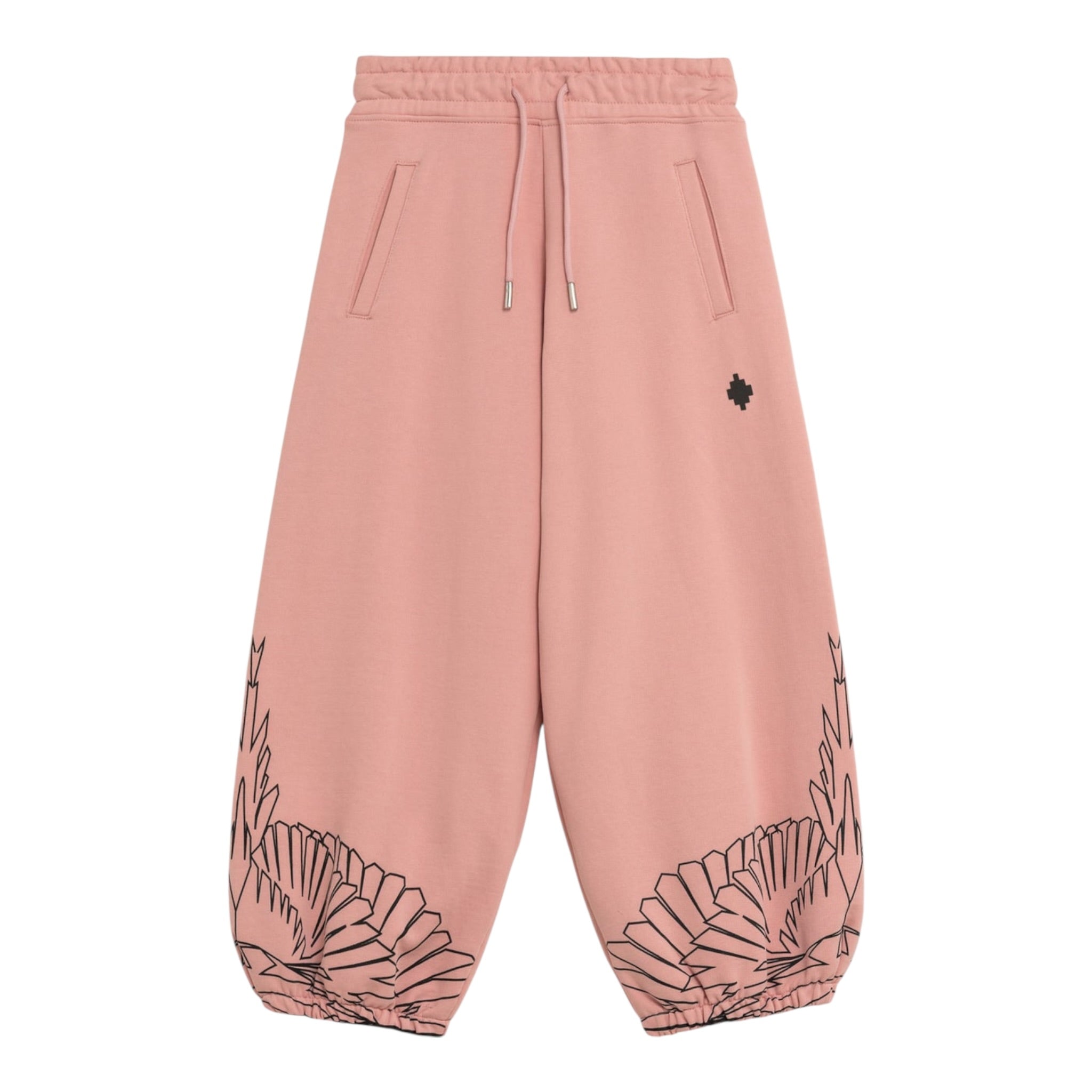 County Pantalone tinta unita Modello Tuta Rosa per Bambina F5CMJGFP099 ROSA  