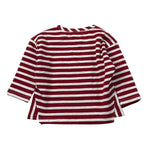 Cozmo Shirt Bicolore con Fantasia A Righe Bianco/Rosso per Neonato JOEL315W5 BIANCO/ROSSO COZMO 