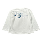 Cozmo Shirt tinta unita con Stampa Bianco per Bambino JOELK244W5 BIANCO COZMO 