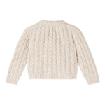 Cozmo Cardigan tinta unita con Fiocchi Beige per Neonata MARTINIQUE228W5 BEIGE COZMO 