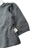 Cozmo Cardigan tinta unita con Colletto In Contrasto Grigio per Neonata VENECIA237W5 GRIGIO COZMO 