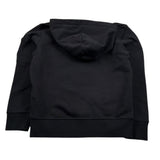 C.P. Company Felpa tinta unita con Cappuccio Nero per Bambino CMF00Y NERO C.P. COMPANY 